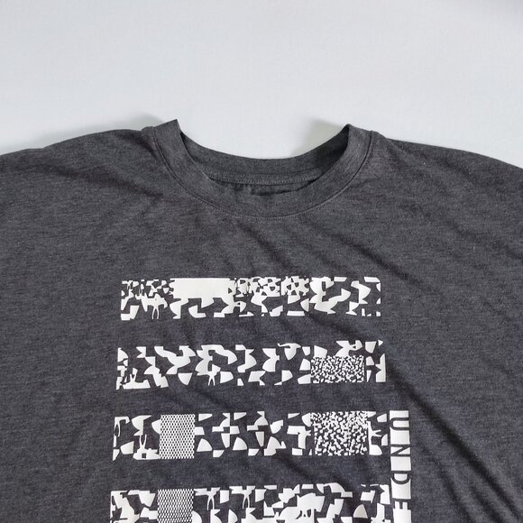 Under Armour  short sleeve T-shirt street wear grey women's size XS Loose - Picture 2 of 8